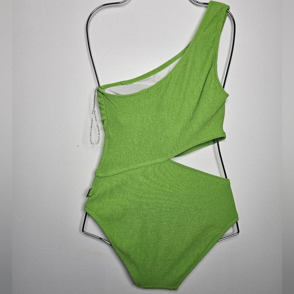 Michael Kors‎ One Shoulder Side-Cutout Women's One Piece Swimsuit
